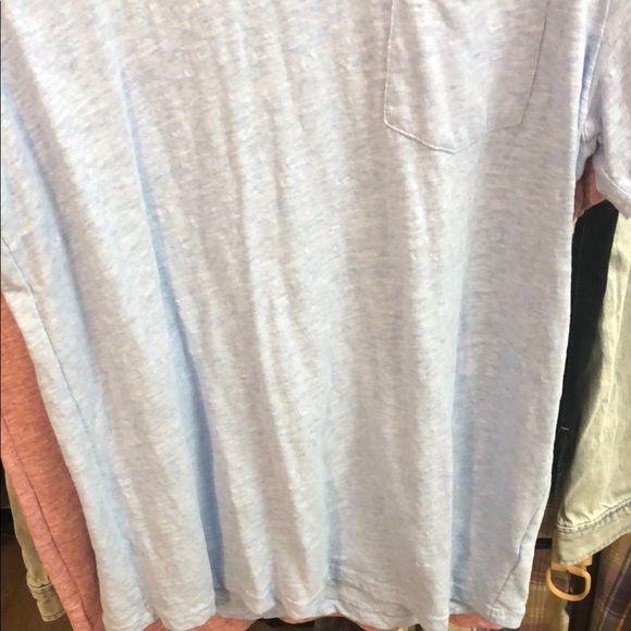 Lucky Brand Blue Short Sleeve Tee Casual Comfort - Picture 5 of 7